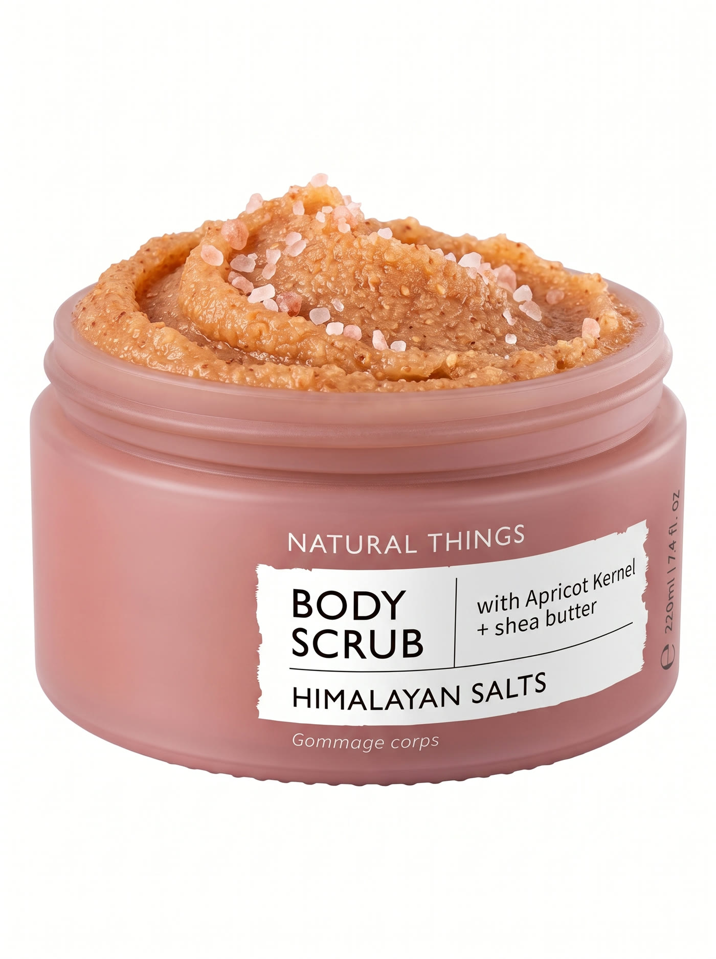 Jar of Natural Things apricot kernel body scrub