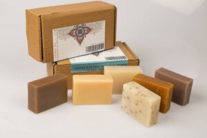 natural soap with essential oil