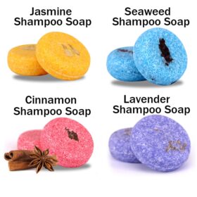 Cinnamon/Jasmine/Lavender Hot Magic Hair Shampoo Soaps Hair Flower Soap Makeup Shiny Smooth Hair Shampoo Soaps Repair Hair 1