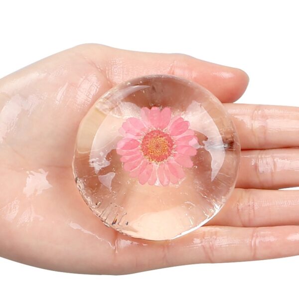 Natural Handmade Deep Cleansing Soap Flowers Transparent Amino Acid Psoriaz Natural Organic Pure Body Skin Whitening Soap Base 1