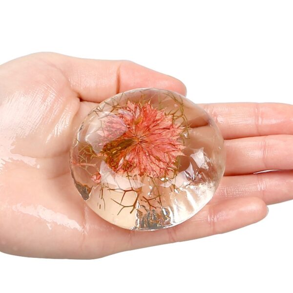Natural Handmade Deep Cleansing Soap Flowers Transparent Amino Acid Psoriaz Natural Organic Pure Body Skin Whitening Soap Base 6