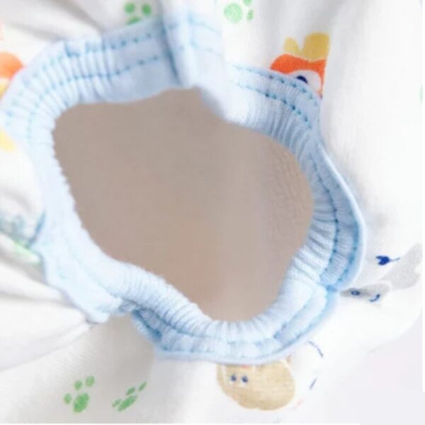 Baby Cotton Training Pants Panties Baby Diapers Reusable Cloth Diaper Nappies Washable Infants Children Underwear Nappy Changing 5