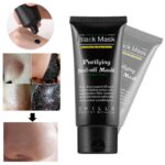 Bamboo Charcoal New Suction Face Deep Cleansing Black Mud Mask Blackhead Remover Peel-Off Mask Easy to Pull Out Blackheads TSLM2 1