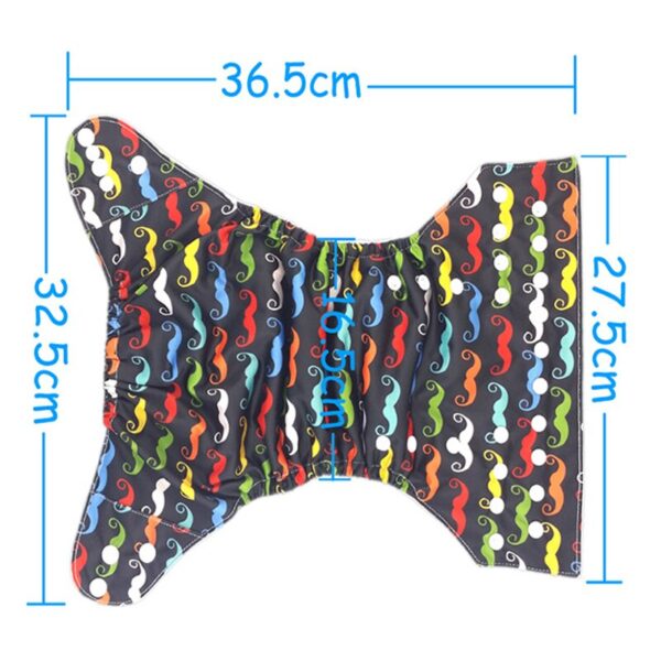 Reusable Baby Diapers Wholesale Organic Eco Friendly Cloth Diapers Teen Baby Boy Cotton Cloth Pants Diaper R14 6