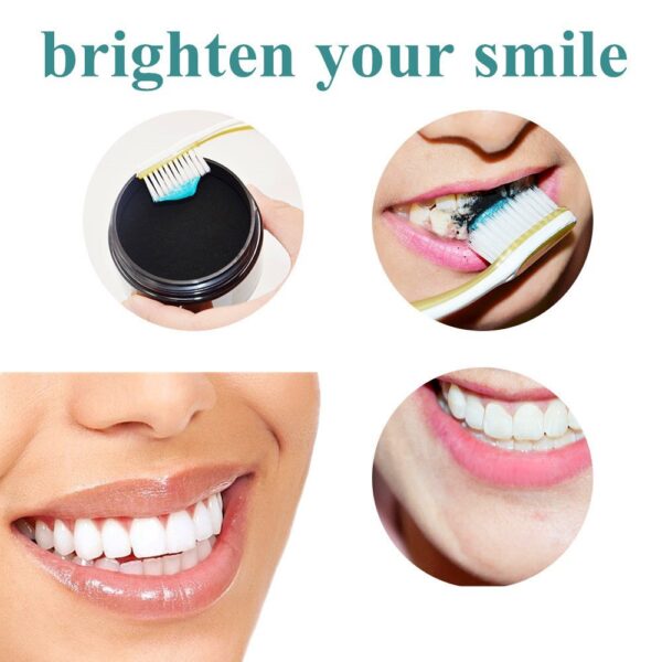 60g Tooth Whitening Powder Activated Coconut Charcoal Natural Teeth Whitening Charcoal Powder Tartar Stain Removal 3