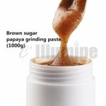 1000g Facial Body Scrub Cream Brown Sugar Papaya Body Exfoliation Chicken Skin Removal Follicular 1
