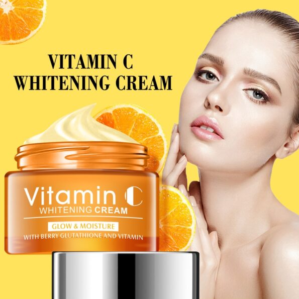 Hot Vitamin C Face Moisturizing Improves Dull Skin VC Cream Skin Care Moisturizer Skin Brightening Cream Face Care 5