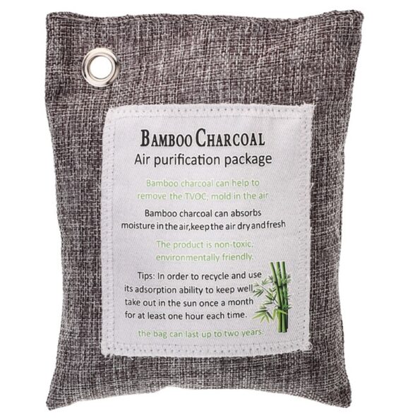 Green Charcoal Odor Eliminator Bags (12-Pack) Activated Bamboo Charcoal Deodorizer Natural Freshener Removes Odor &Moisture Odor 1