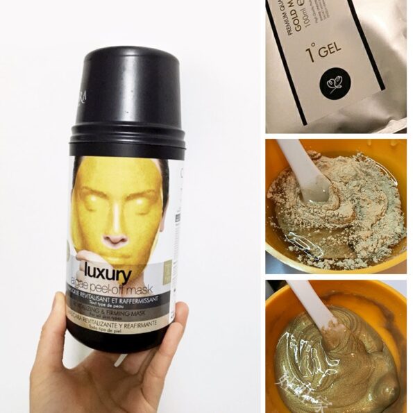 Casmara Gold anti wrinkle mask 8 color moisturizing antioxidant oil control relieve acne black head 2