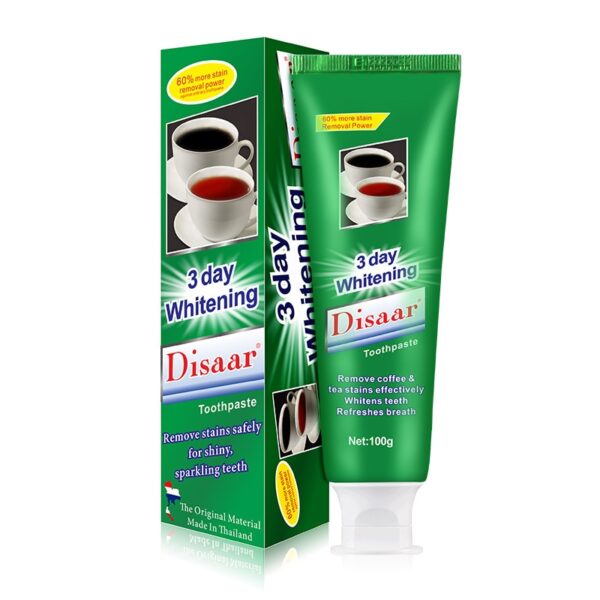 5PCS Mint Toothpaste Oral Care Fresh Breath Tea Stain Coffee Stain Toothpaste Tooth Care Natural Activated Charcoal Whitening 1