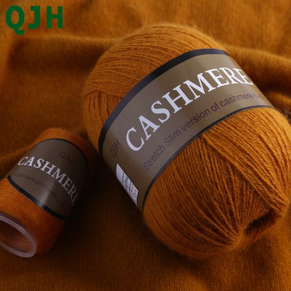 900g/lot 100% Pure Cashmere Yarn Hand Knit Wool Ball knitting Wool Yarn For Hand Knitting Yarn For Crocheting 5
