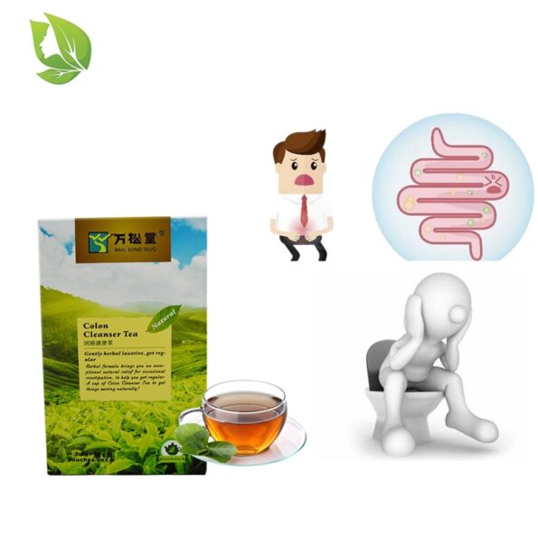 40 pcs/2Packs Herbal Colon Cleanser TeaSlim for weight loss Promote digestion Laxative Detox Diet Te_aBalance intestinal flora 1