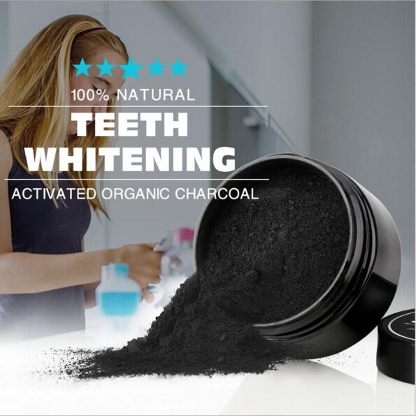 10pcs New Arrivals Activated Charcoal Teeth Whitening Powder Natural Tooth Cleaning Powder Remove Smoke Tea Coffee Yellow Stains 2