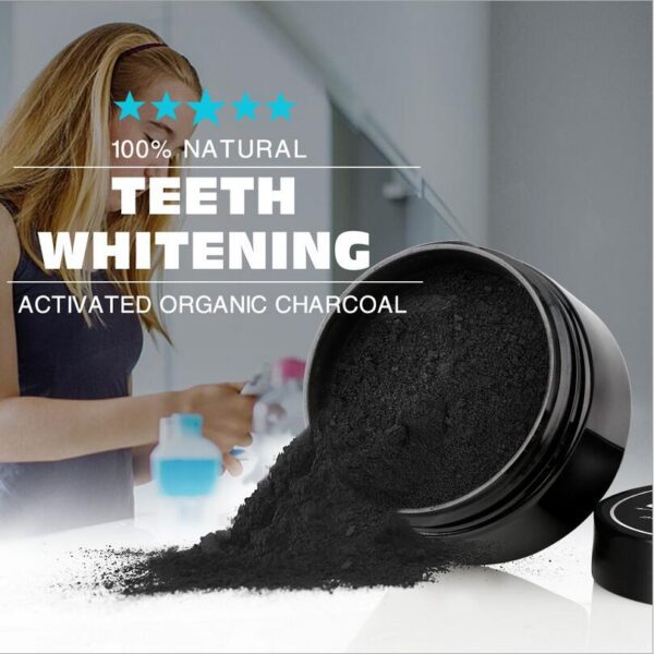 10pcs New Arrivals Activated Charcoal Teeth Whitening Powder Natural Tooth Cleaning Powder Remove Smoke Tea Coffee Yellow Stains 2