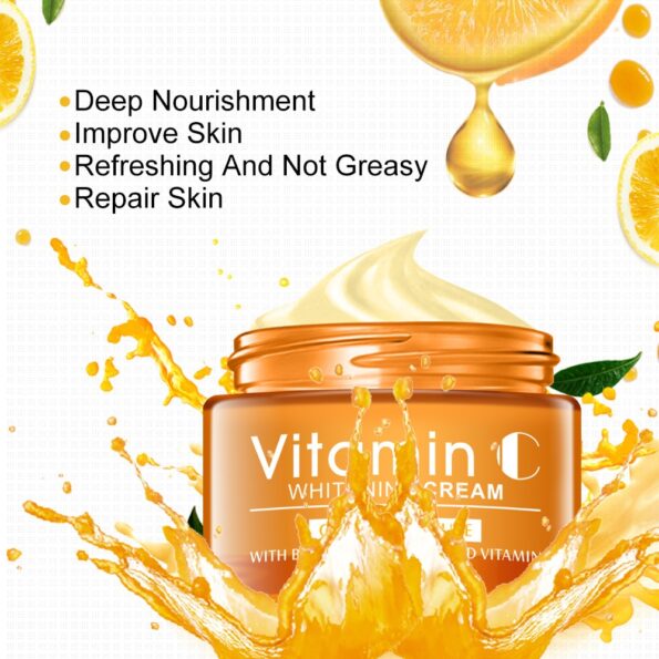 Hot Vitamin C Face Moisturizing Improves Dull Skin VC Cream Skin Care Moisturizer Skin Brightening Cream Face Care 2