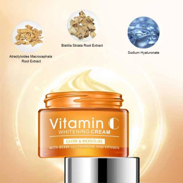 Hot Vitamin C Face Moisturizing Improves Dull Skin VC Cream Skin Care Moisturizer Skin Brightening Cream Face Care 4