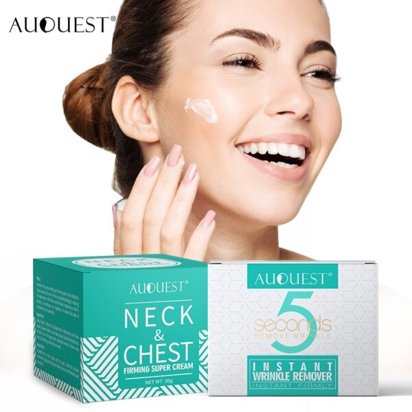 AuQuest Face & Neck Firming Cream Skin Lifting Wrinkle Removal Cream Woman Beauty Face Cream Skin Care 1