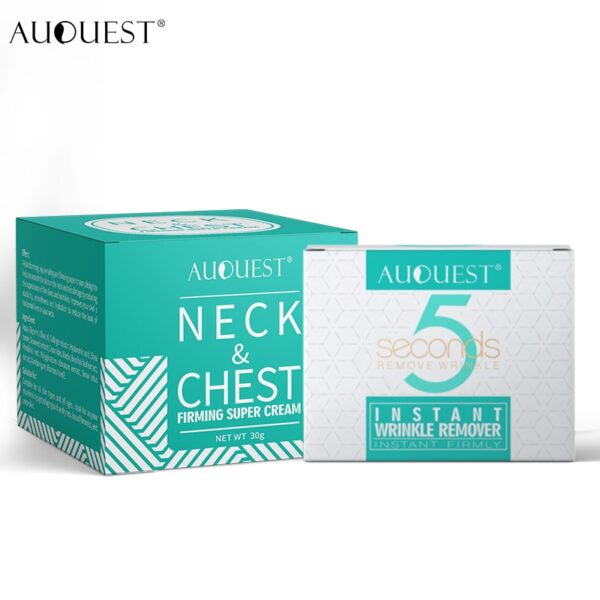 AuQuest Face & Neck Firming Cream Skin Lifting Wrinkle Removal Cream Woman Beauty Face Cream Skin Care 6